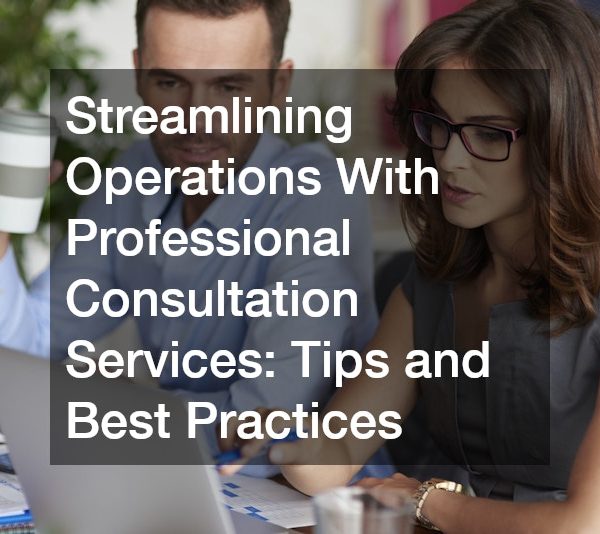 Streamlining Operations With Professional Consultation Services Tips and Best Practices